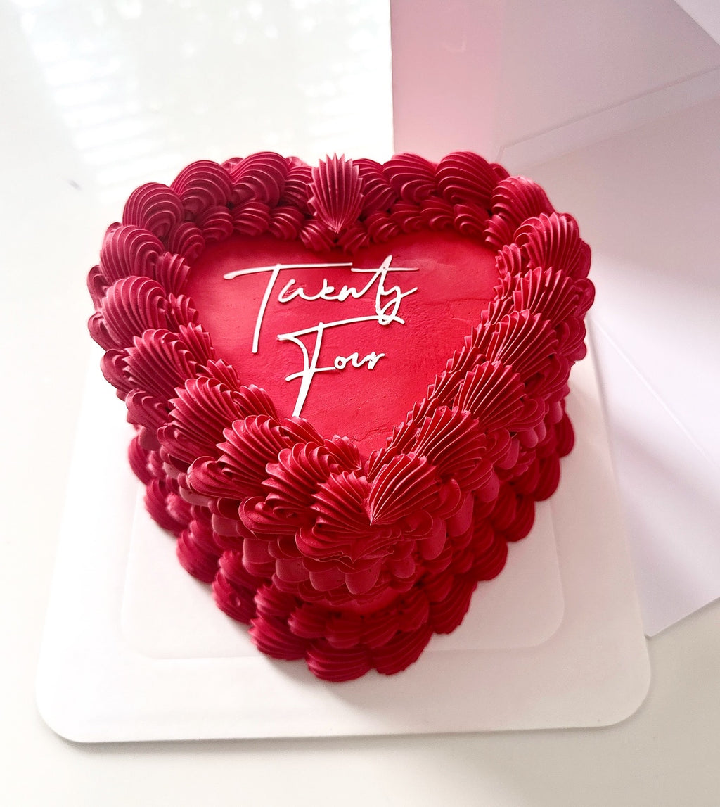 Red Vintage Cake Sydney