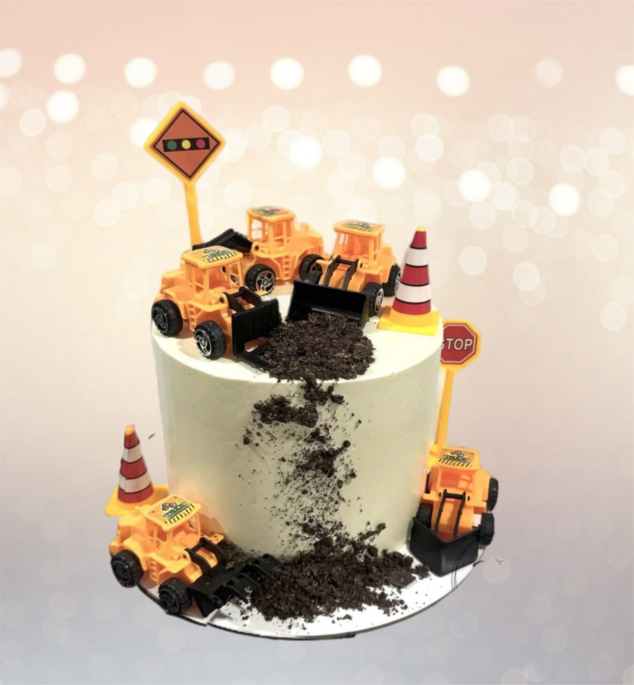 Contruction Birthday Cake for Kids