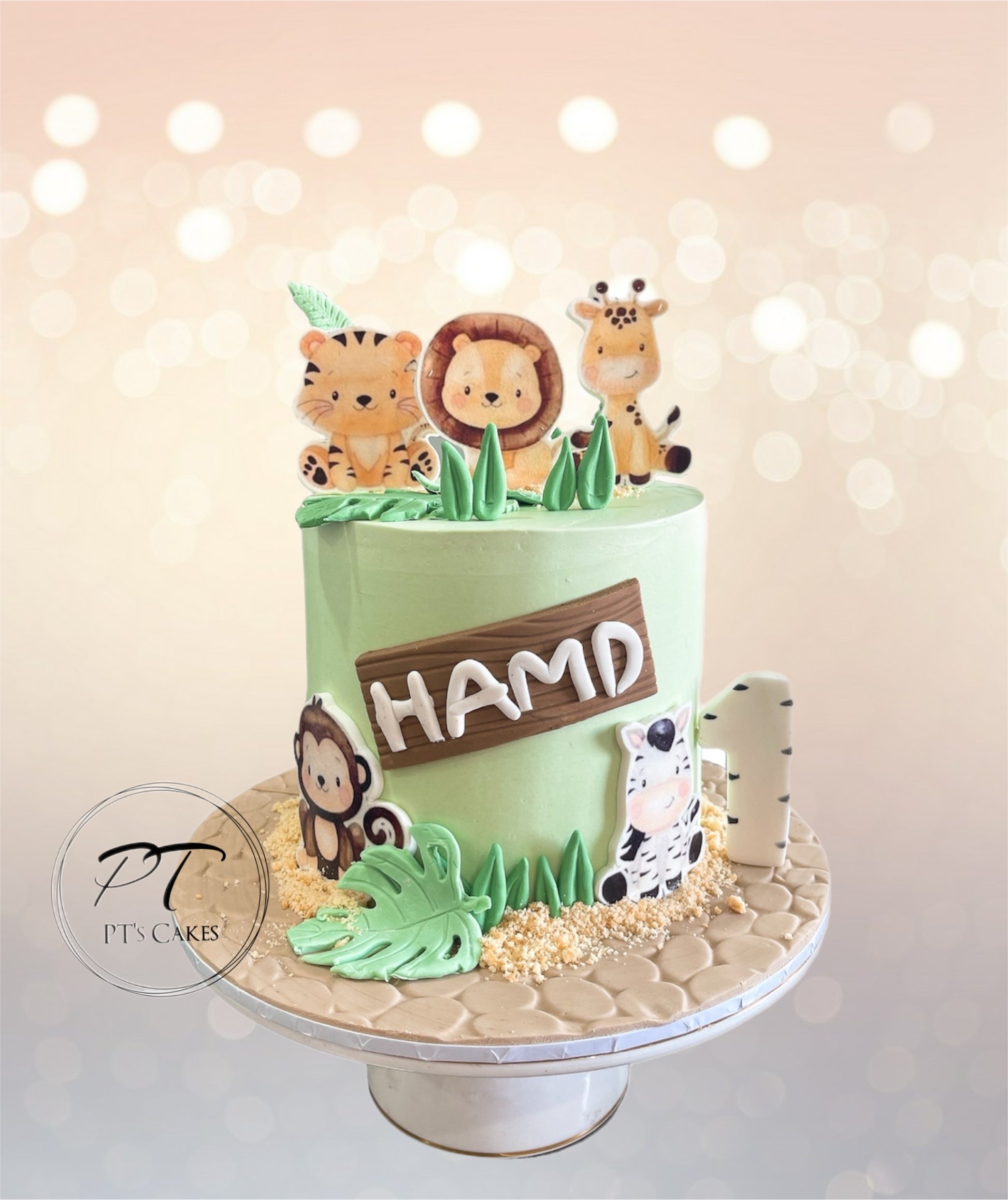 Printed Animal cake