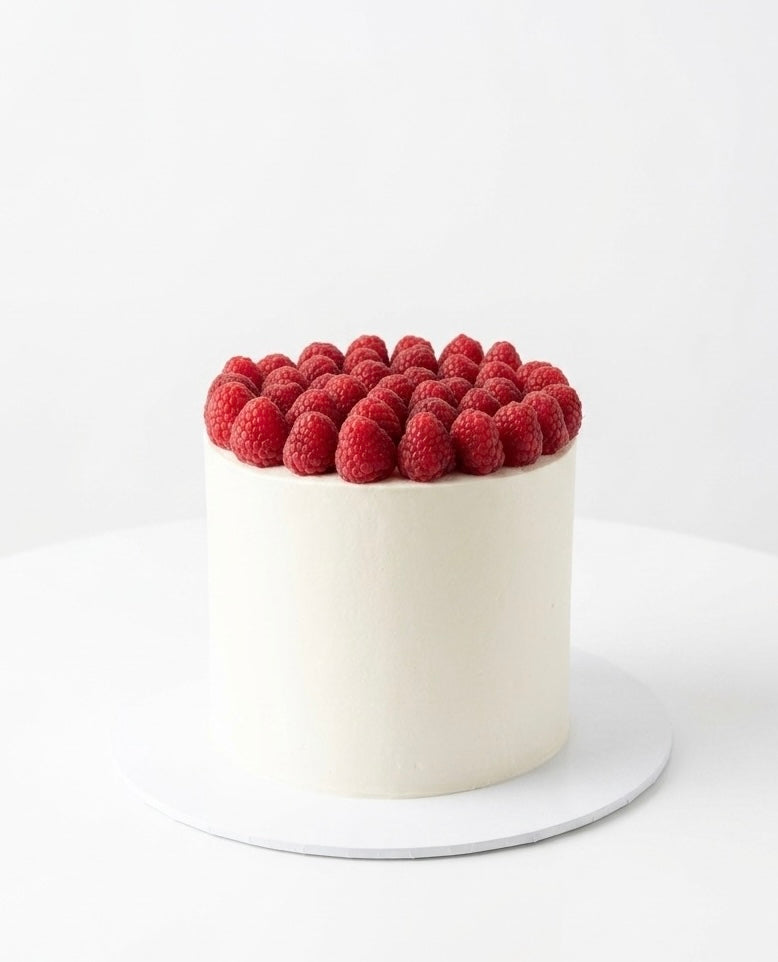 Round Raspberry Cake Sydney