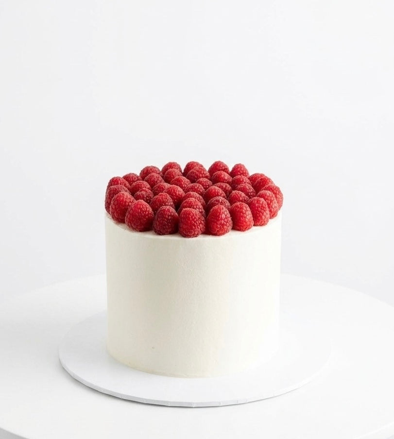 Round Raspberry Cake Sydney