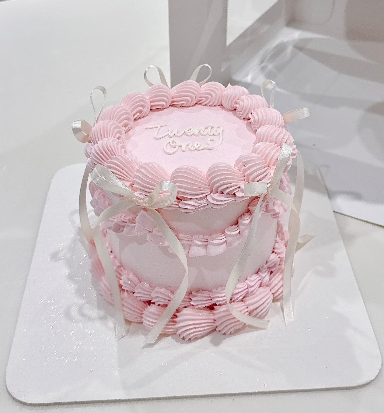 Light Pink Vintage Cake Sydney