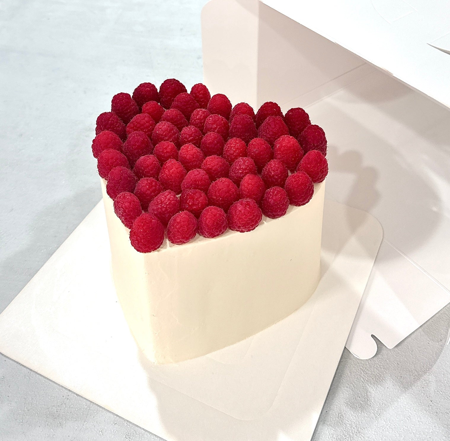 Heart Raspberry Cake Sydney