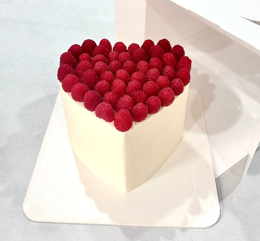 Heart Raspberry Cake Sydney