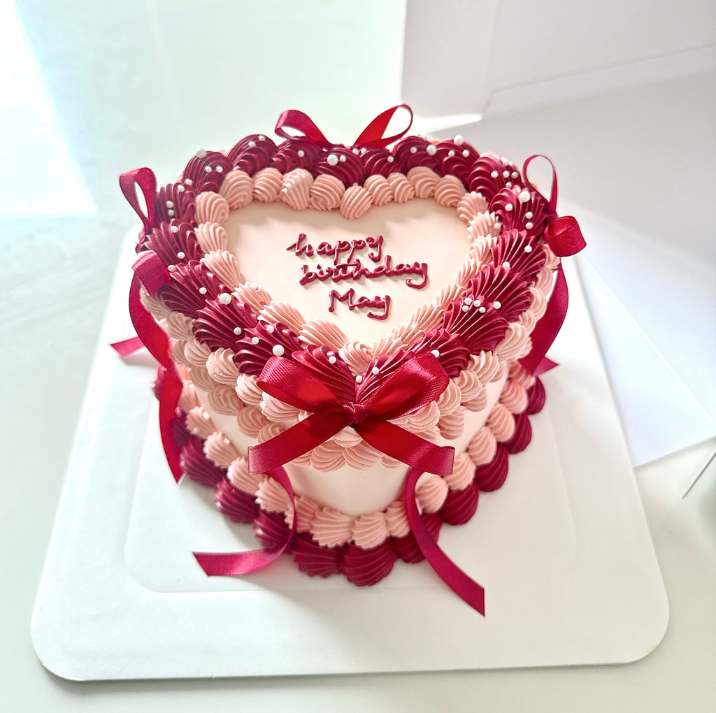 Red & Pink Vintage Cake Sydney