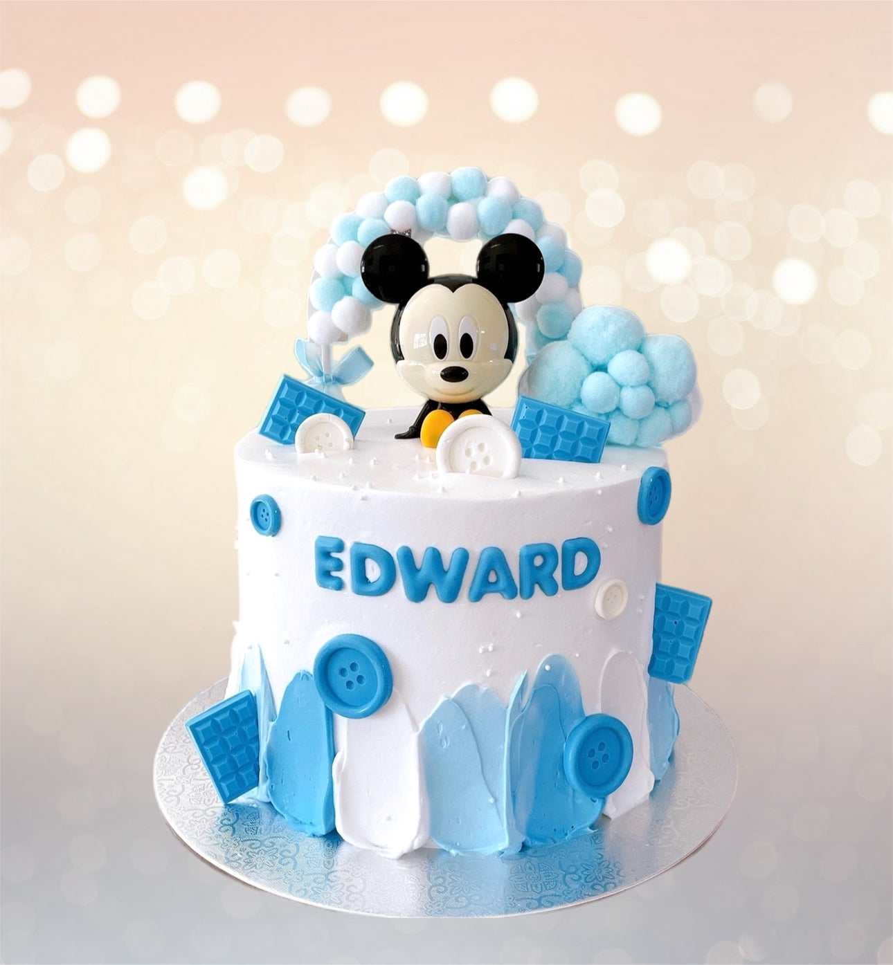 Mickey Birthday Cake