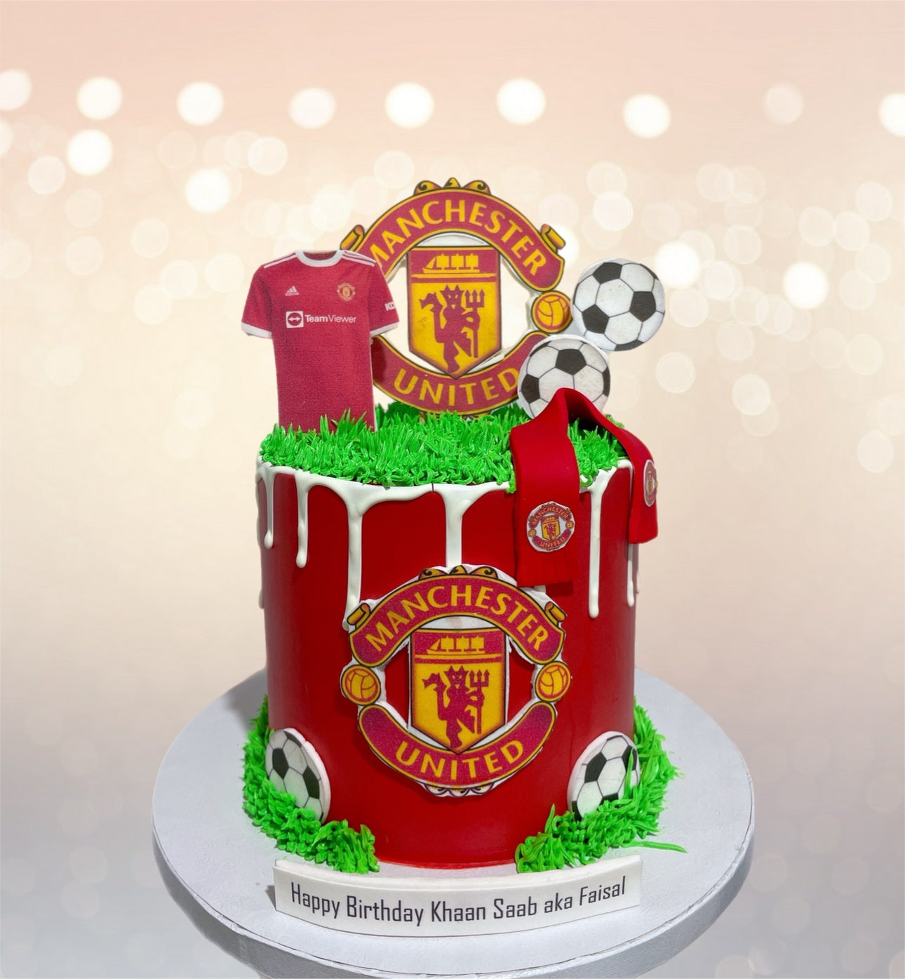 Football / Soccer Birthday Cake 2