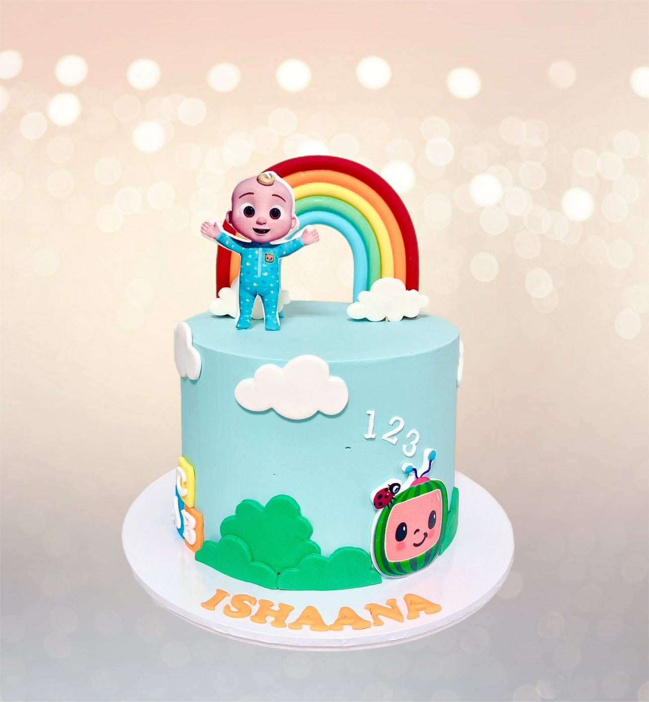 Cocomelon Birthday Cake