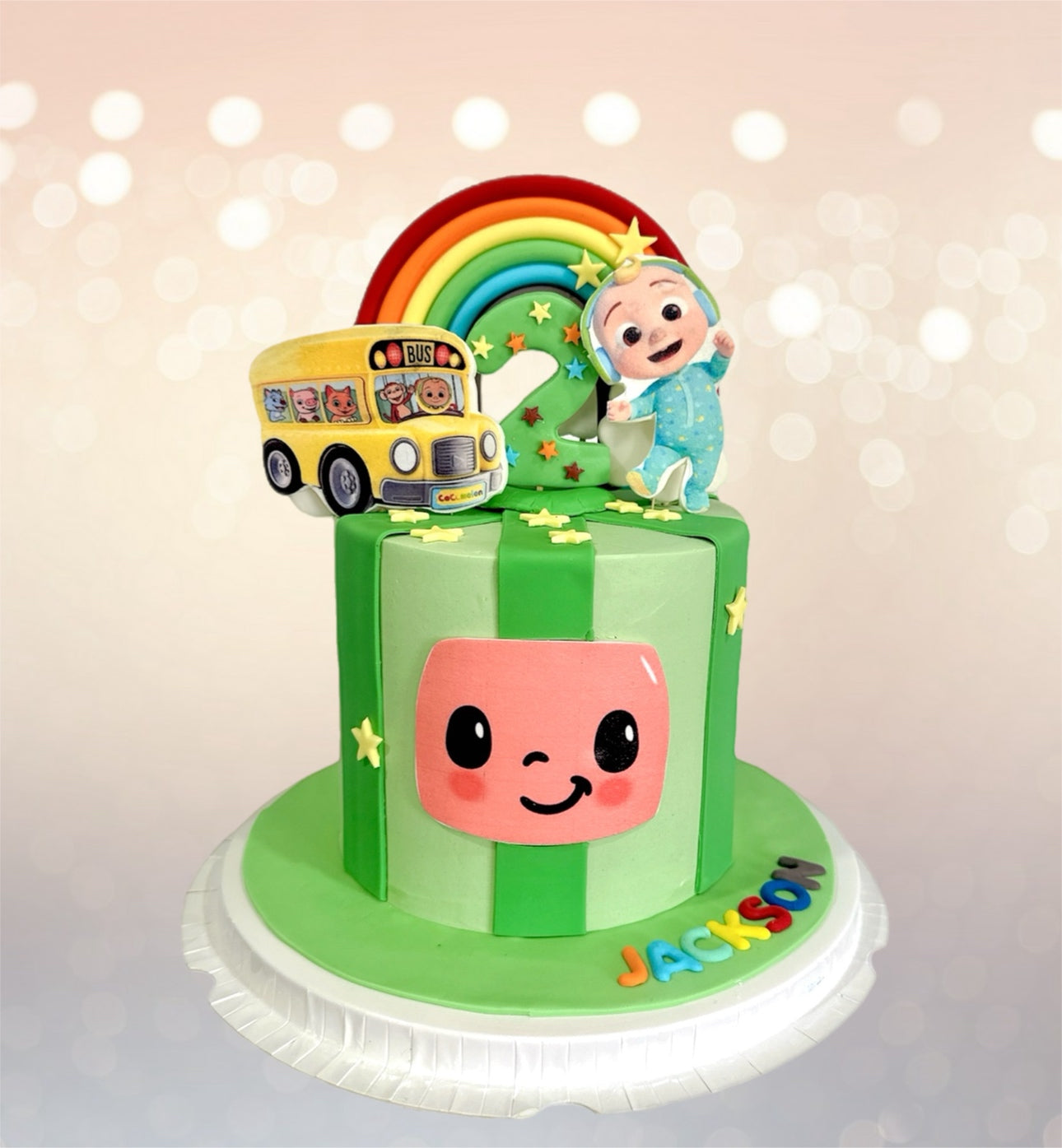 Cocomelon 4 Birthday Cake Sydney