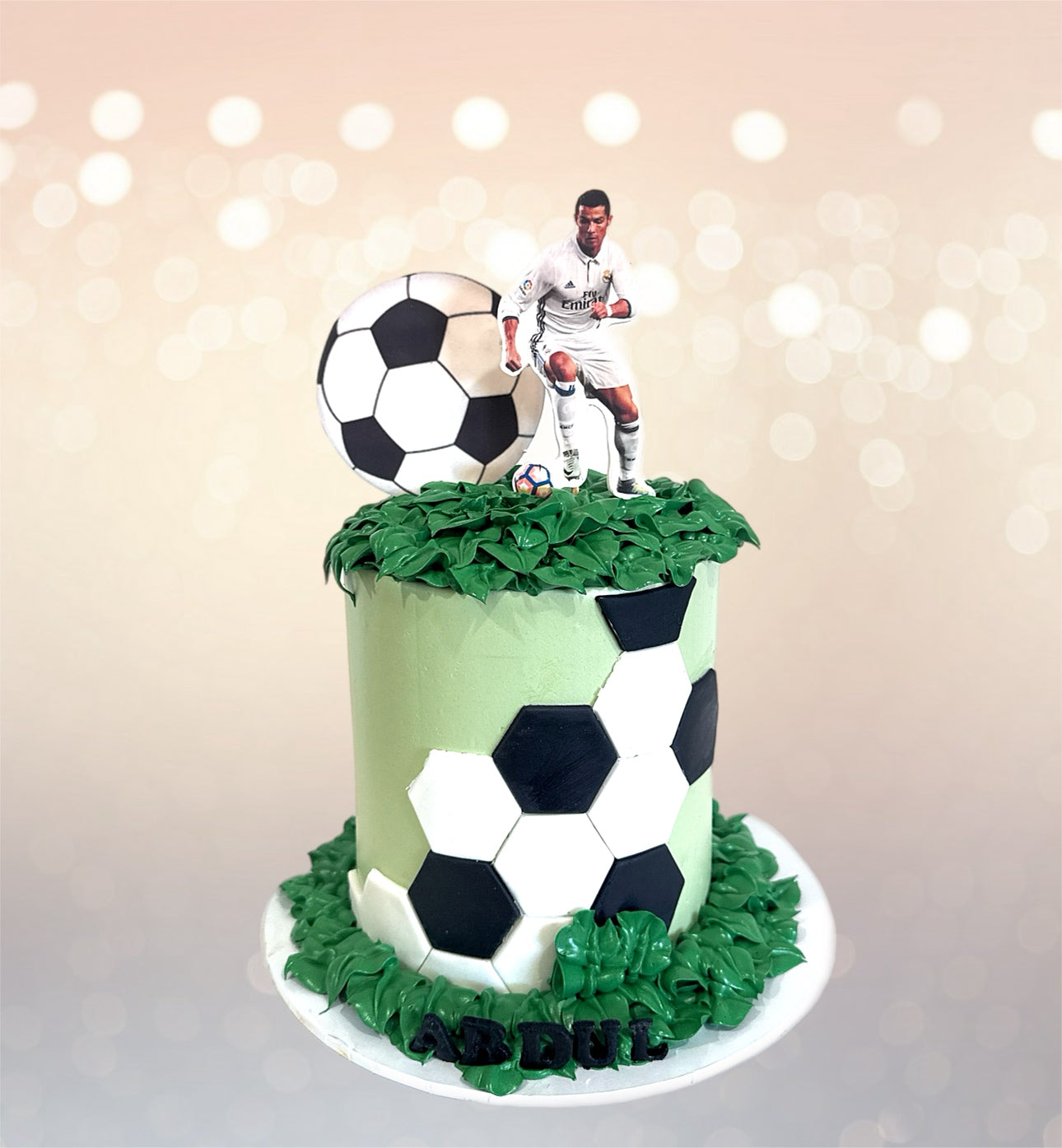 Football / Soccer Birthday Cake 3