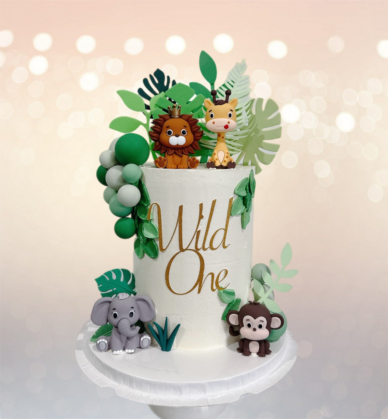 Animal Jungle Birthday Cake Sydney