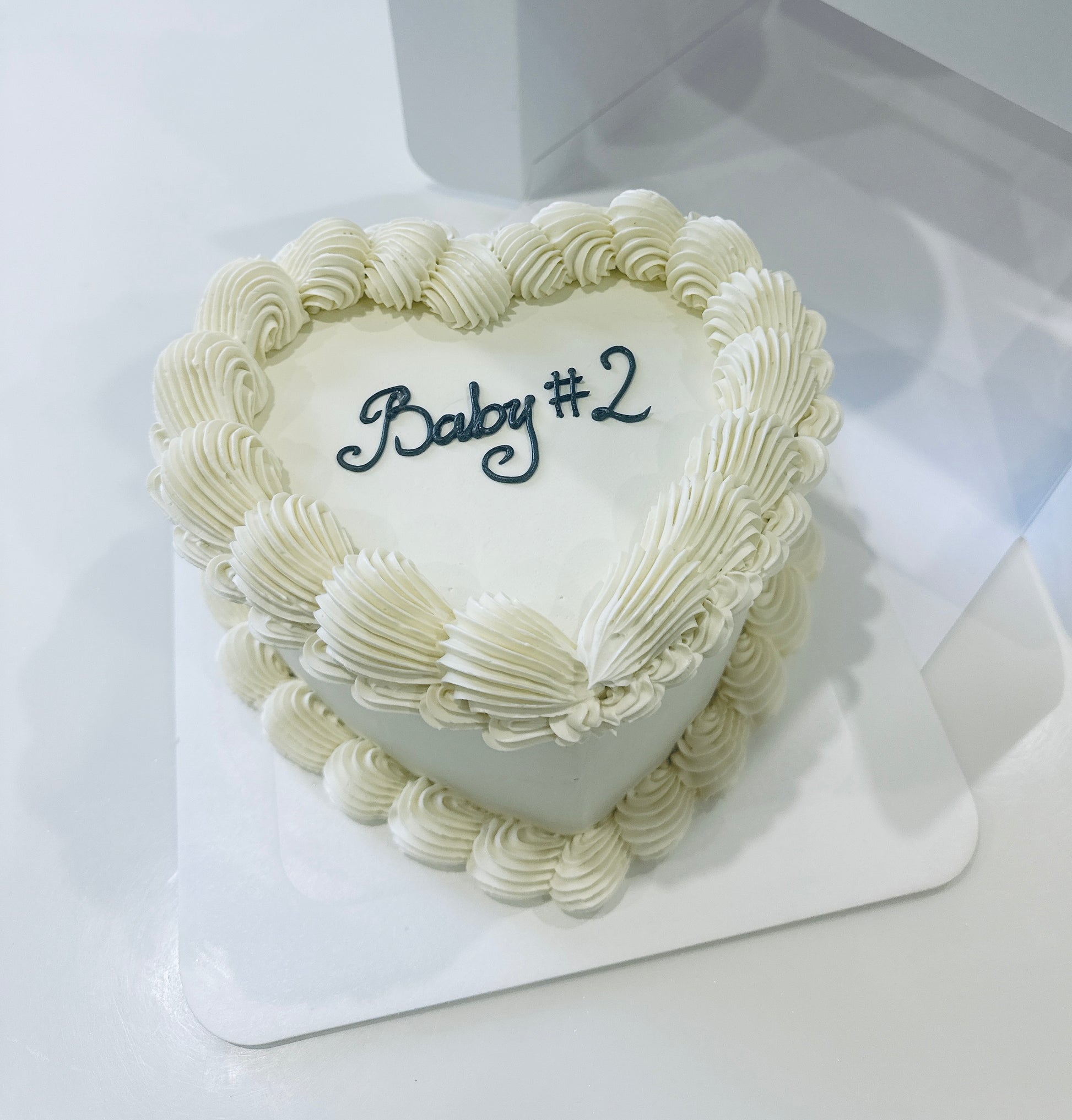 Gender Reveal Vintage Cake