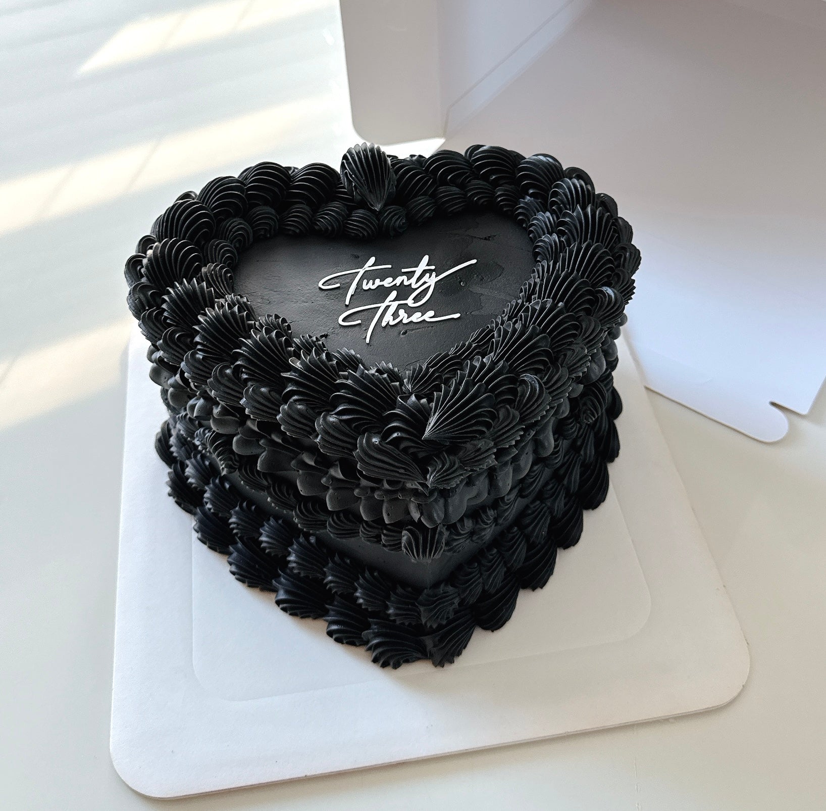 Black Vintage Cake Sydney
