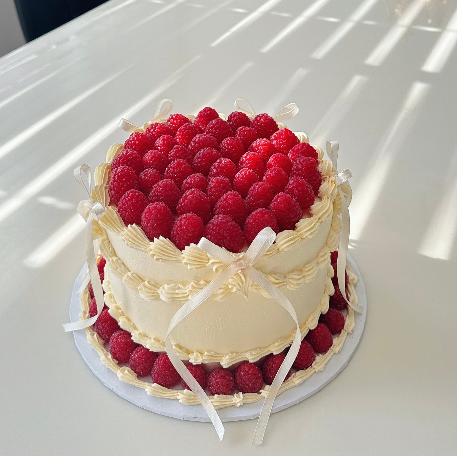 Raspberry Vintage Cake Sydney