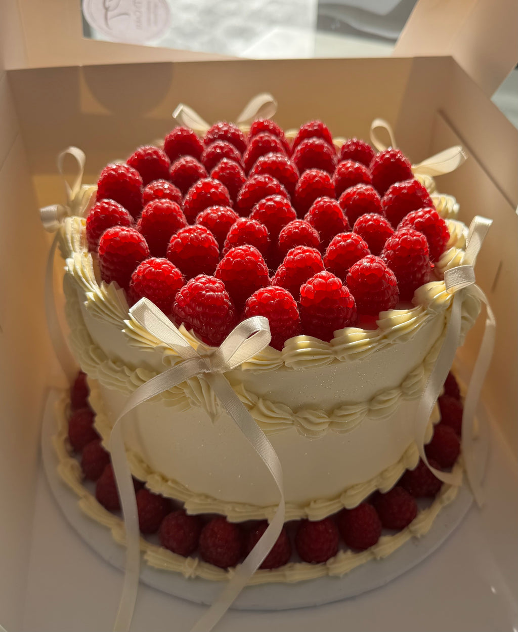 Raspberry Vintage Cake Sydney