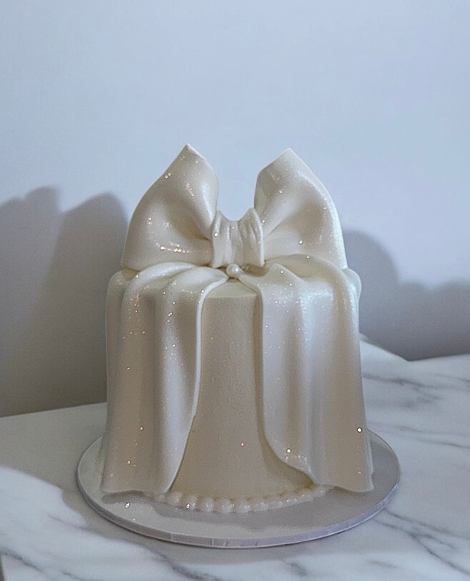 White Bow Cake Sydney