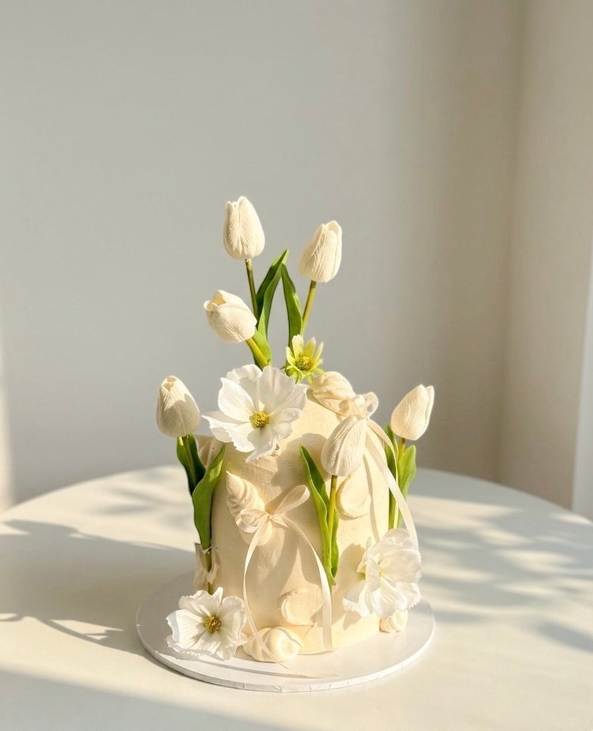 Dreamy Tulip Dome Cake Sydney