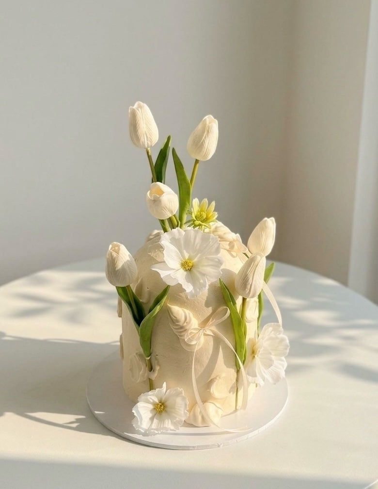Dreamy Tulip Dome Cake Sydney