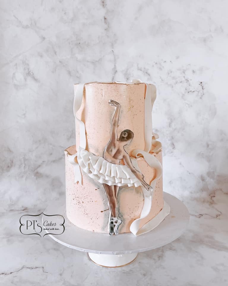 Ballerina Cake