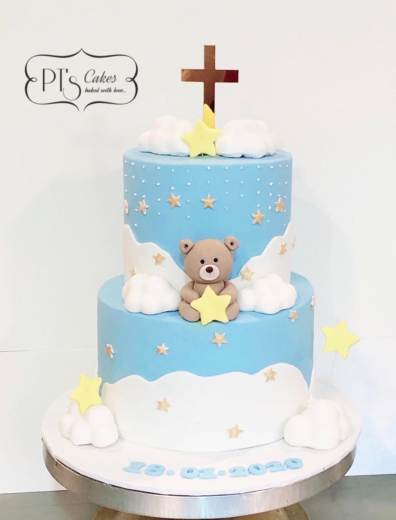 Christian Cake (Bear Figurine)