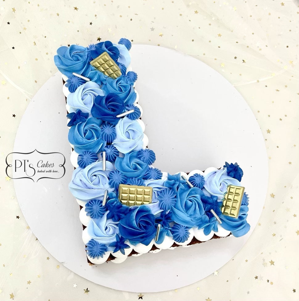 Letter L - Sponge cake